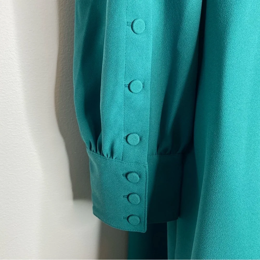 J. Crew Jade Long Sleeve Button Cuff Dress